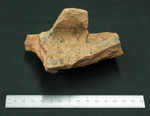 decorated ridge tile