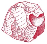 worked flint