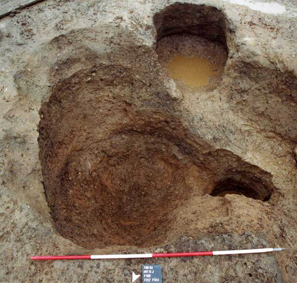 F408B post-excavation