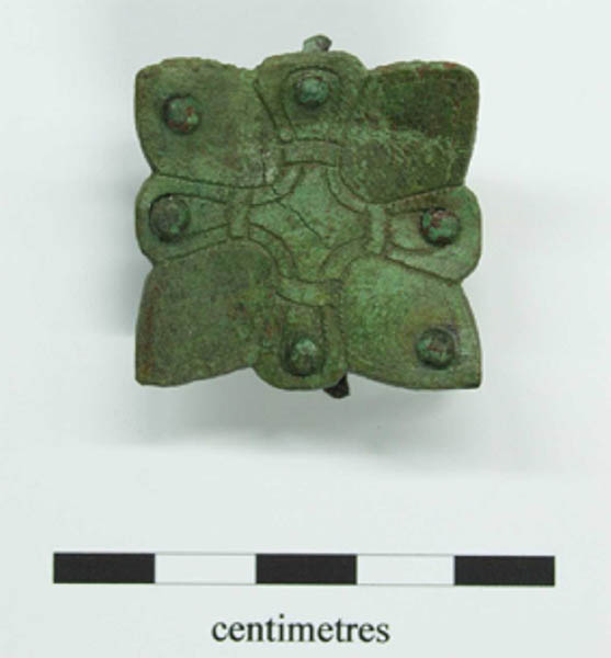 Cross mount from Inhumation 123